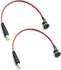 General 5525 Fork Link Cable with Locking Thread Mechanism Wear Construction Profile for Portable Electronics Stable Wear Cable