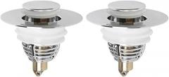 2Pcs) Bathroom Sink Drain Stopper Basin Up Sink Drain Strainer Plug for Washbasin Bathroom New 2026 High for Reliable Electronic Component, Precision, Stable Performance