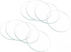 CoCud Watch Crystal Len Glass, 20.5mm Dia. Optical Glass Single Dome Face Crystals Replacement Lens Clear - (Applications: for Watchmaker Repair Electronic Mechanical Watch), 8-Pieces