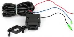Black ATV/UTV 3M Winch Rocker Switch Handlebar Control Line Durable
