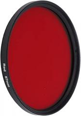Rengue Red Camera Lens Filter, Aluminum Alloy Frame, Thread Size for DSLR and Mirrorless Cameras, Enhances Red Tones Camera Lens Filter, Optical Glass with Nan Digital (67mm)