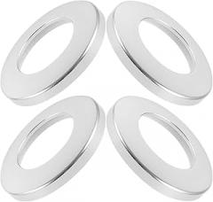 Ciieeo 4Pcs Car Door Lock Pin Covers Automotive Door Pull Pin Decorative Accessories Easy Installation for and Vehicles Durable and Resistant