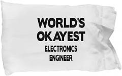 Electronics Engineer Appreciation Gifts - Electronics Engineer Pillowcase for Women & Men, Great Electronics Engineer Creative Thank You/Gift, Standard Size