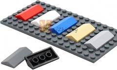 50Pcs Moc Bricks Slope 33 2X4 Assembles Building Blocks Roof Top Compatible with 3299 Technical Unisex's Ioys New 2026 High for Reliable Electronic Component, Precision, Stable PeRIFormance