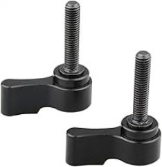 CAMVATE M5 Male Threading（22.5mm Long） Rotating Knob Adjustable Thumb Lever Screw (Black) - 1511