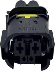 4 Pin Electronic Fan Motor Connector Automobile Waterproof Connectors Parts 10102694 10102687 9315483 PA6.6 GF30