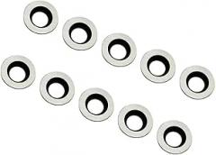 for 8.9mm Round Carbide Inserts Ci5 for Woodturning Tools, Indexable 10PCS, Compatible with Hollowers Woodturning Tools, .340