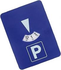 Vehicle User Friendly Electronic Parking Sign Timer Accurate Time Tracking Portable Design Universally Car Use Card Vehicle Timer