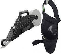 Delko Zunder Drywall Banjo Taping Tool with Belt Holster - Waterproof Banjo Holder