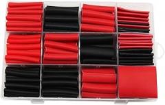 200pcs Heat Shrink Tube Kit 3: 1 Insulation Waterproof Wrapping Electrical Connection Wire Cable Sleeving New 2025 for Arrival High Reliable Electronic Component, Precision, Stable Performance