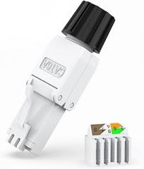 RJ45 Cat6A Cat7 Cat8 Connector Reusable Shielded Ethernet Field Modular 2000MHz 40Gbps LAN Cable 22-26AWG(CAT6A UTP)