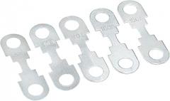 1pcs Car Flat Type Fuse Chip 32V Batteiry Insert Fork Bolt Type High Current Zinc Alloy 20A 30A 40A 50A 60A 70A 80A 100A 110A New 2026 High for Electronic Component, Precision