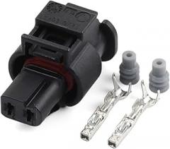 automotive wire connectors 2 Pin Automotive Wire Harness Cable Connector Electronic Female Socket Socket 872857561 872-857-561 Car maintenance(1 Set)