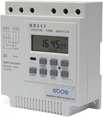 Shape 3 Phase 380V microcomputer time Switch Electronic timers with 16 Times on/Off per Day time Set ragne 1min-168H