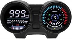 Mileage Fuel Gauge Universal Digital Dashboard Electronics Motorcycle Meter Odometer for Brazil for Titan 150 for