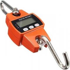 Portable Digital Hanging Crane Scale Industrial Heavy Duty Electronic Scale with LED Display Aluminum Alloy Case Stainless Steel Load Cell High Precision for Farming Workshop and