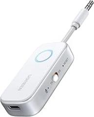 UGREEN Airplane Bluetooth 6.0 Transmitter Receiver for 2 Airpods or Headphones, Airplane Travel Essentials 2-in-1 Wireless Bluetooth Adapter, 3.5MM AUX Jack Adapter on Flight, TV, Car Stereo