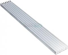 2pcs Silver-White Heat Sink Led 150x20x6mm Aluminum Cooling Fin New 2025 for Arrival High Reliable Electronic Component, Precision, Stable Performance