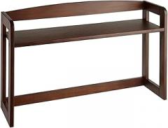 Bookshelf Industrial Bookshelf Narrow Modern Wood Bookcase Small Storage Shelf Unit with Metal e for Home Office Vintage Shelves