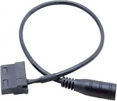 DC5521 to 4Pin Computer Fan Adapter Cable Stable Power Supply for Electronics Cooling