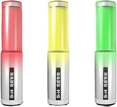 Led Three-Color Indicator Lamp 3 Color in 1 Layer Machine Warning Lamp Workshop Signal Buzzer Fixed by Screw Alarm Caution Light(DC12V)