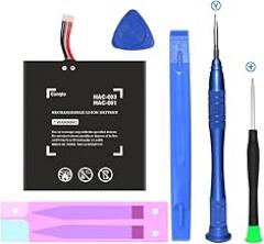 Battery for HAC-003 Controller, (5180mAh) 2025 Upgrade High Capacity Battery Replacement for Nintendo Switch 2017 HAC-003, HAC-001, HAC-A-BPHAT-C0, HAC-S-JP Game Console with Repair Tool Kit