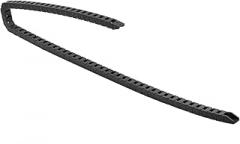 39.3 inch Plastic Drag Chain Cable Carrier, 1m Open Type Wire Drag Chain Cable Carrier R18 10 * 10mm for CNC Router, Electronic Industrial Machine