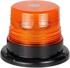 YellowDC12-24V Car Truck Warning Light Emergency 12LED Strobe Flash Magnitic Base for Night New 2025 High Reliable Electronic Component, Precision, Stable Performance