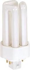 Satco S8399 2700K 13-Watt GX24q-1 Base T4 Triple 4-Pin Tube for Electronic and Dimming Ballasts