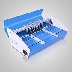 Electric Creasing Machine,Multifunction Perforator,Efficient Creasing,for Files Photos Menus Envelopes Tickets