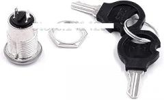 100Pcs 12mm Key Switch ON/Off Lock Switch KS-02 KS02 Electronic Switch 3A 250V
