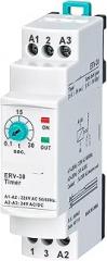 ERV-30 On Delay Time Relay Electronic Adjustable (0.1-30sec.) 1Pcs(150-260VAC 24VDC)