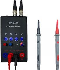 VI Curve Tester, Electronic VI Curve Analyzer Dual Channel Circuit Board Testing Equipment, 210S Dual-Channel VI Curve Tester Analog Signature Analyzer for Circuit Board Fault Detection