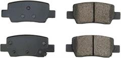 Replacement Rear Disc Brake Pad Set for 2021-2023 Hyundai, Kia Elantra, Seltos (with Electronic Parking Brake)