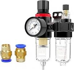 Afc2000 16Mm Fltting | Afr2000 Sfc200 02 G1/4 OriI Water Separator Compressor Filter Toe Cap Compressor Air OriI Separator Water Separator Filter New 2026 High For Reliable Electronic Component