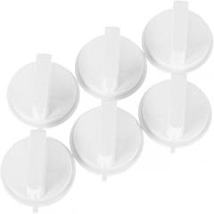 COHEALI 6pcs Timer Knobs Replacement for Microwave Oven Electronic Control Knob d Shaft