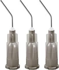 300 Pcs Dental Grade 22G Pre Bent Flow Dispensing Etch Tips | Blunt Tip Dispensing Disposable Oral Irrigation Tips for Multi-Use