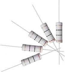 10Pcs 30 Ohm Resistor, 5W 5% Tolerance Metal Oxide Film Resistors, Lead, Flame Proof for DIY Electronic Projects and Experiments