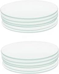 Unomor 10pcs Glass for Laboratory Use Transparent Glass for Experiments School Science Tools and Evaporation Applications