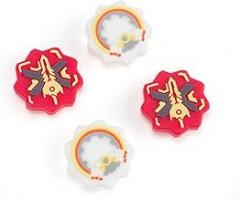 Switch Thumb Grip Caps Compatible with Nintendo Switch/OLED/Lite Joy-con Controller, Cute Button Joystick Cap Cover, Soft Silicone Joystick Rocker Cover, 4PCS