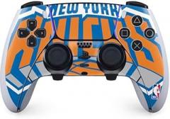 Skinit Decal Gaming Skin Compatible with PS5 DualSense Edge Pro Controller - Officially Licensed NBA New York Knicks Large Logo Design