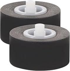 2pcs Cassette Deck Pinch Roller Recorder Pinch Roller Pinch Roller for Repair Pinch Roller for Recorder Audio Parts Pinch Roller for Radio Tape Magnetic Tape Stereo Plastic Bearing