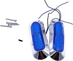 2Pcs 4LED Waterproof Side Mark Lamp Clearance Indicator Light Car Truck Trailer Lorry 12V24V Light Signal Lamp New 2026 High For Reliable Electronic Component, Precision, Stable Performance