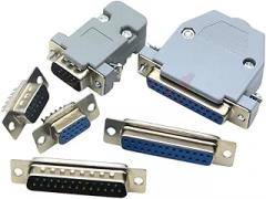 5PCS DB9 Adapter Connector Core RS232 Serial Com Plug Connectors Hole/pin DB15 Female Male Port Socket D Sub DP9 Plastic Case New 2025 Reliable Electronic Component, Stable Performance High For