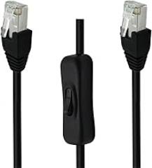 Male to Male Straigh | Ethernets Extension Cord Cat6E Rj45 Extension Cord with On Off Switchs Male to Female/90Degree Rj45 Networks Cable New 2026 High for Reliable Electronic Component