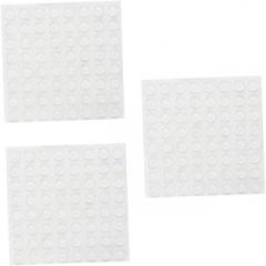 Angoily Self-Adhesive Door Knob Bumpers 12x4mm Wall Protectors for Cabinets Furniture Electronics 128pcs Set Sturdy Door Stoppers for Home Use