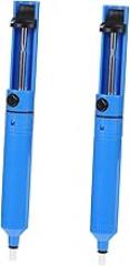 2pcs Manual Solder Removal Tool Solder Pump for Easy Desoldering Compact and Lightweight Soldering Tool for Electronics Repair and Maintenance