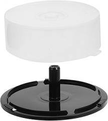 1Pc CD Dvd Storage Bucket Reusable Plastic Holder for Discs Compact Organizing for Home Office Effortless Disc Extraction and Protection Against Dirt