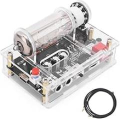 USB Low Voltage 6E2 Electronic Tube Driver Board Nostalgic VU Meter Level Indicator Board Car Music Ambient Light with Dynamic Light Adjustment Function Built-in Sound Pickup