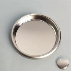 304 stainless steel coffee filter basket single 1 cup double 2 cups 51/58mm (Color : 51mm Clean Cup)